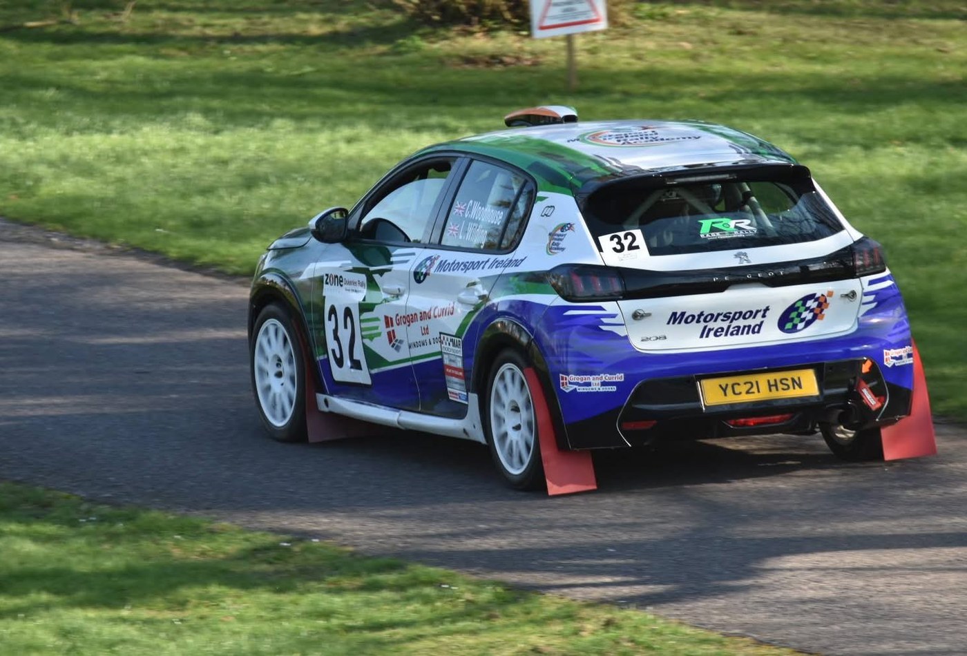 Chris Woodhouse rally image